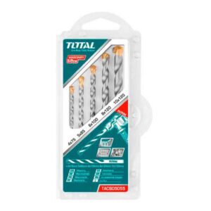 TACSD5055 total tools masonry drill bit set jt power