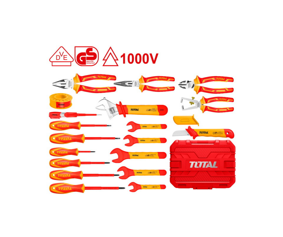 Insulated Hand Tool Set 19 Piece THKITH1901 JT Power Group