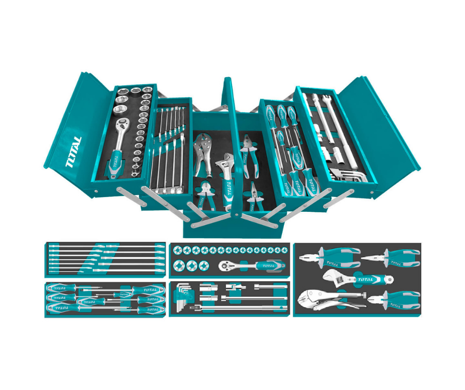 THTCS12591 total tools tool chest set jt power